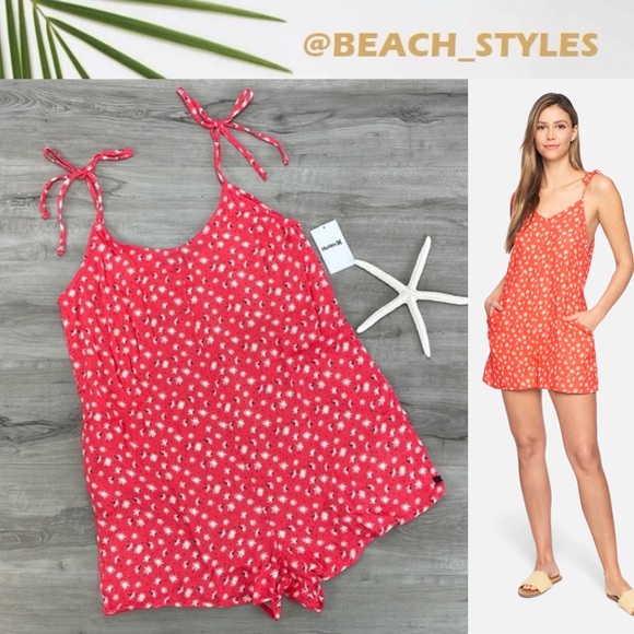 Hurley Pants - 🔆HURLEY🔆 RLY NATURALS TIE STRAP ROMPER